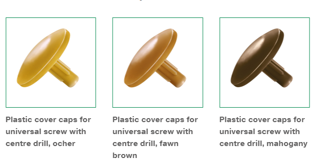 SPAX TRESKRUE SENKHODE POZ HELGJENGET MED 2,5mm HULL FOR DEKKHETTE